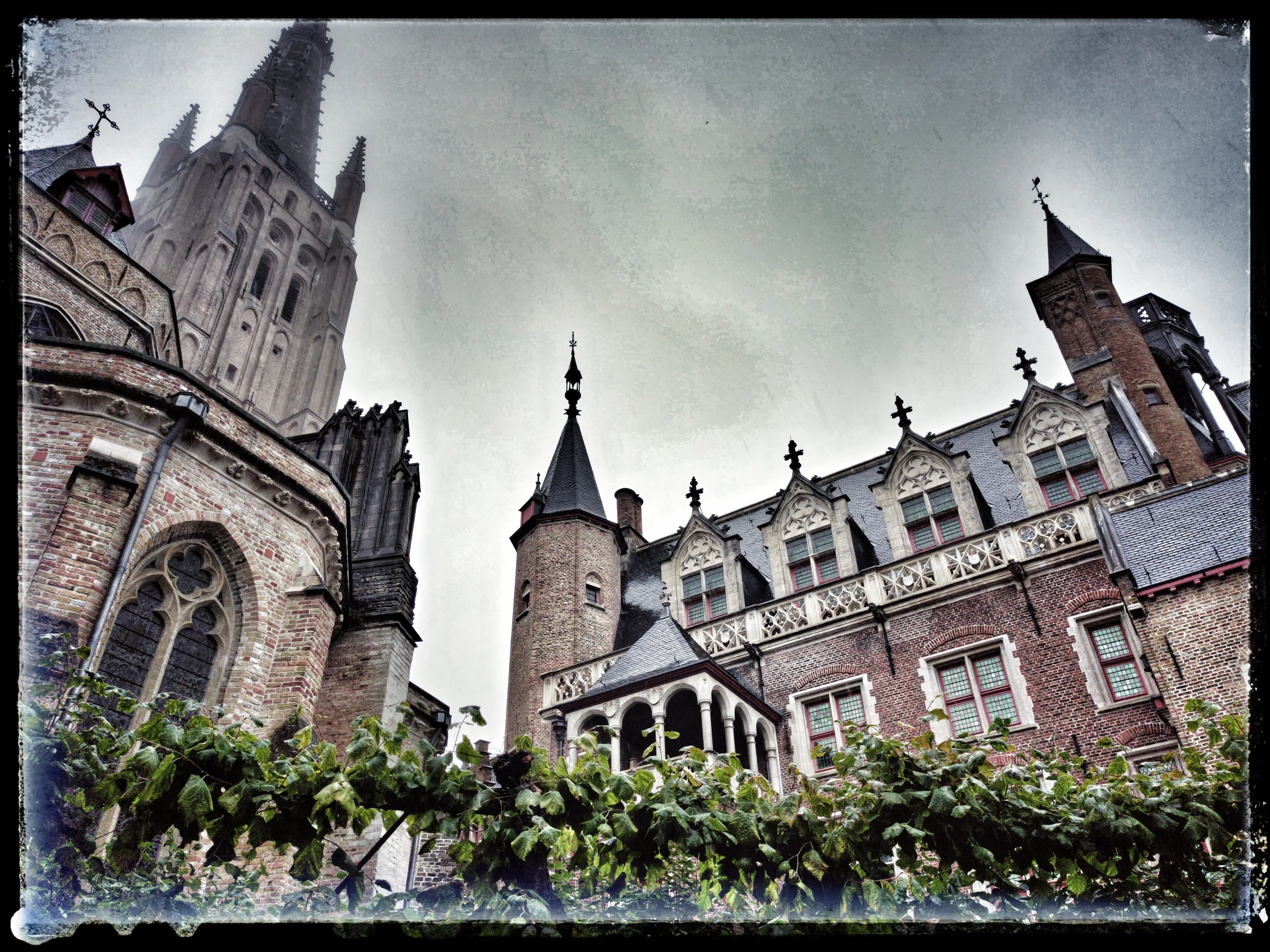 Gotische Architektur in Brügge